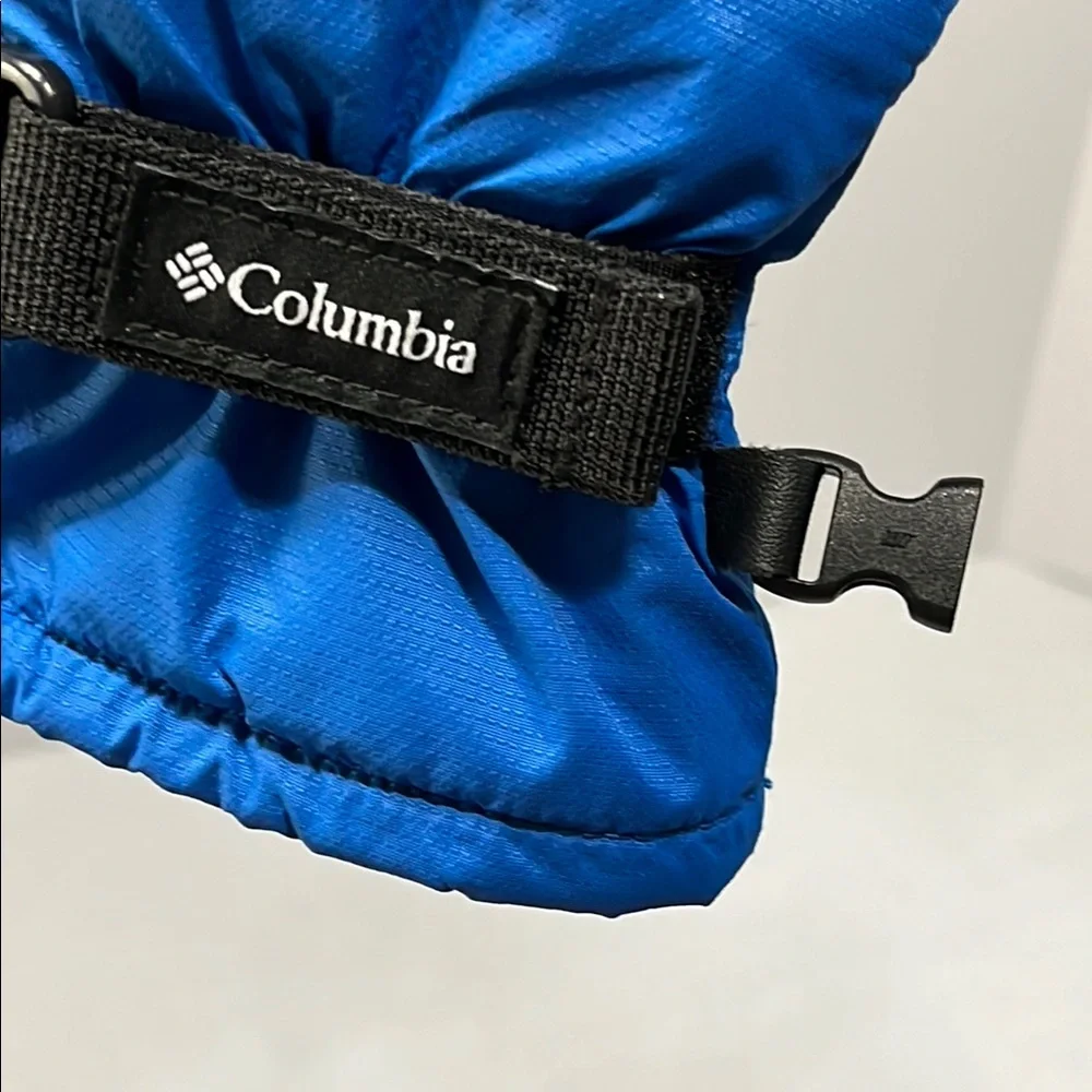 NWOT Columbia Sportswear Youth Kids L Royal Blue Insulated Mittens Winter Sports